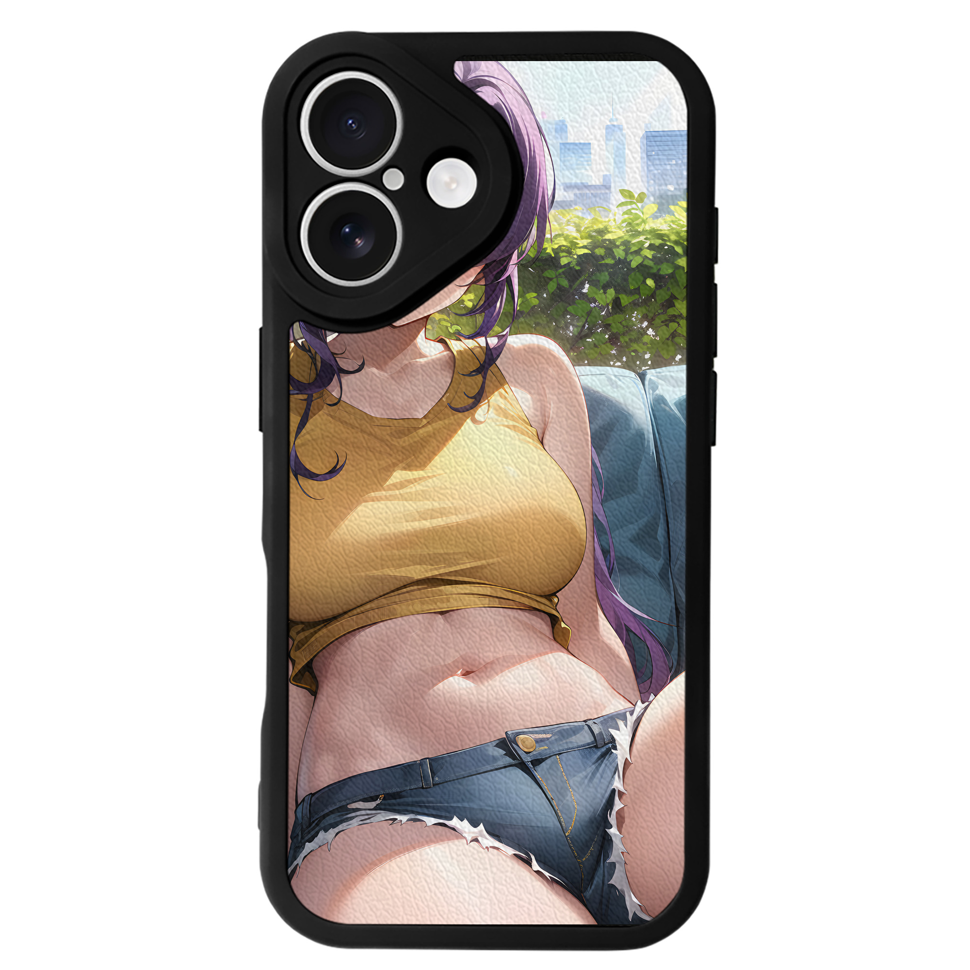 EVA 新世紀エヴァンゲリオン 【iPhone 16シリーズ対応】シリコンスマホケース（レザー調） 材質：シリコン